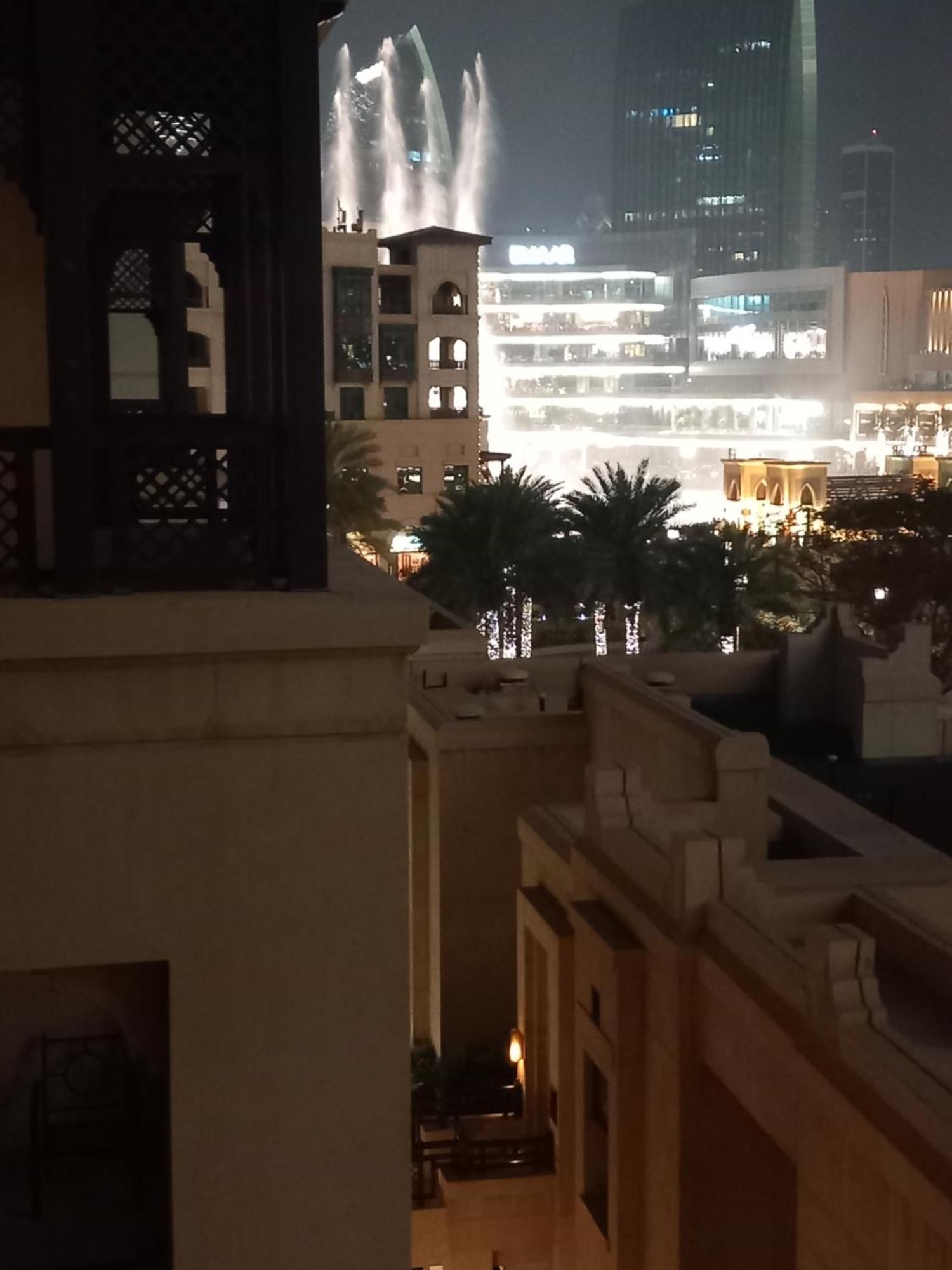 Burj Khalifa Partial View Peak Living Luxury 2Br Souk Al-Bahar Beside Dubai Mall-Golden Homes Pokoj fotografie